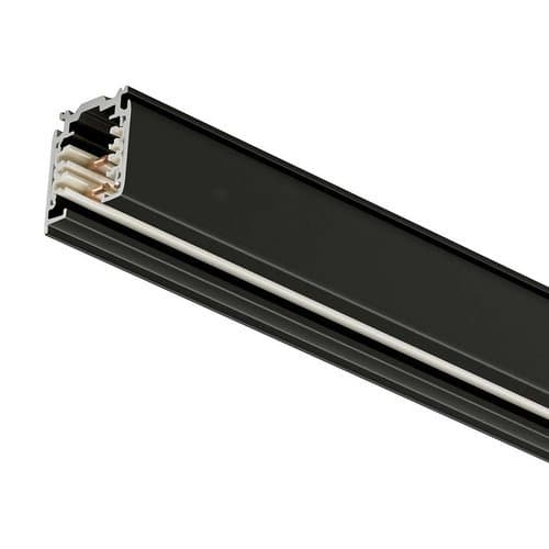 Accesoriu pentru iluminat pe șină Philips, negru, profil compact