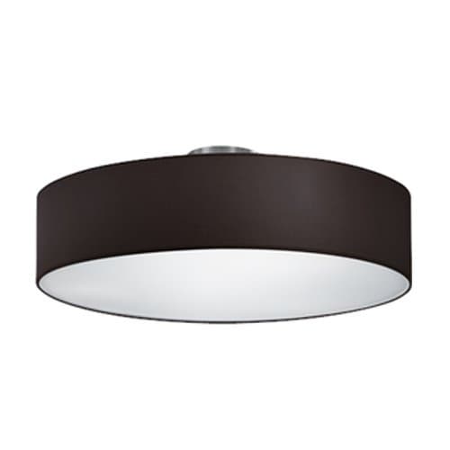 603900302 Plaf Hotel 3xMax.60W E27 50cm Negru