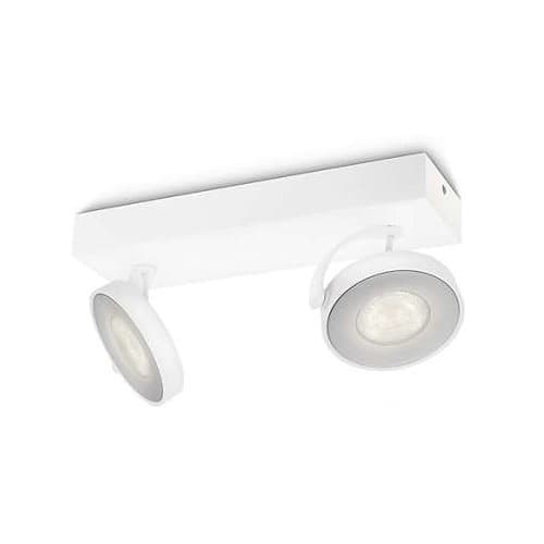 53172/31/16 Spot Clockwork 2x4W/LED 560lm Alb IP20