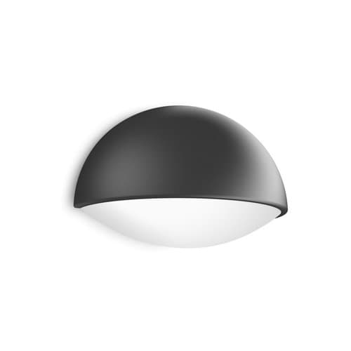 Aplica LED Philips Dust, 3W, 270 lm, IP44, antracit