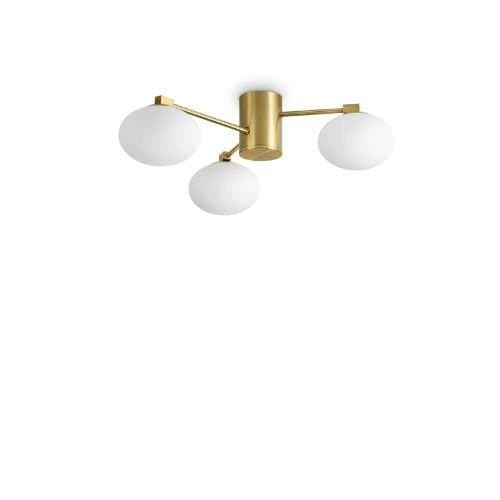 317007 Plaf Hermes PL3 d60 3xMax.28W G9 Auriu