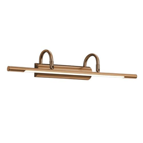 225210104 Aplică Cuadro 1x8W LED 600lm 3000K Bronz