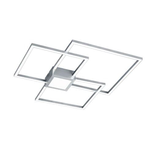 676210407 Plaf Hydra 1x38W LED 4000lm 3000K Nichel mat