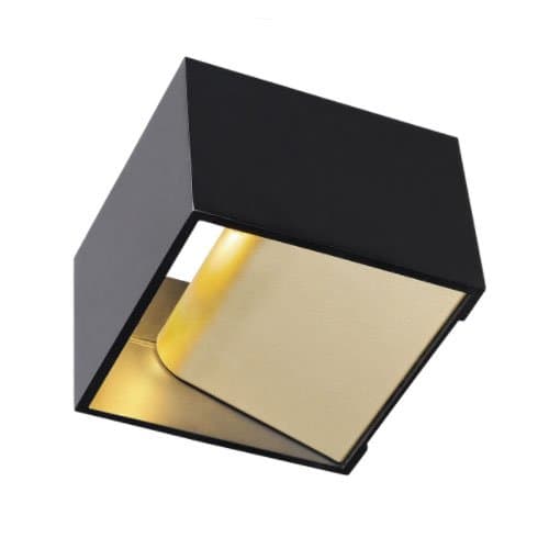 1000638 Aplică Logs In 12W LED 430lm 2000-3000K Negru