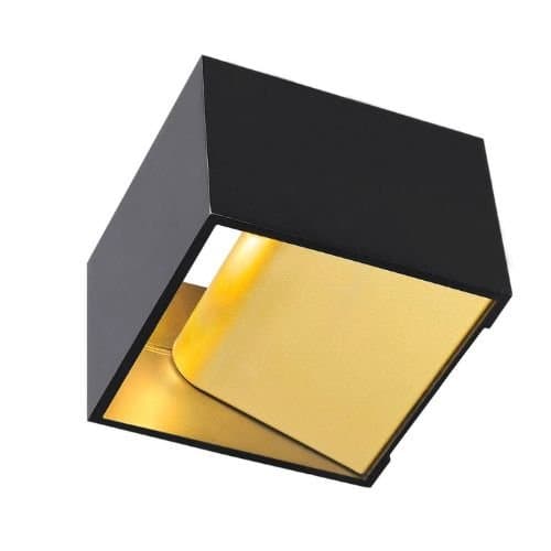 151320 Aplică Logs In 6W LED 300lm 3000K Negru/Alamă