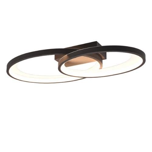 R64482134 Plaf Malaga 25W LED 2900lm 3000K Negru mat