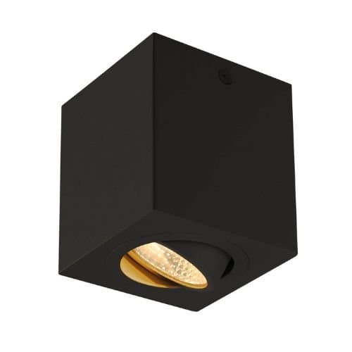 113940 Triledo CL pătrat 7.6W LED 640lm 3000K 38DGR Negru