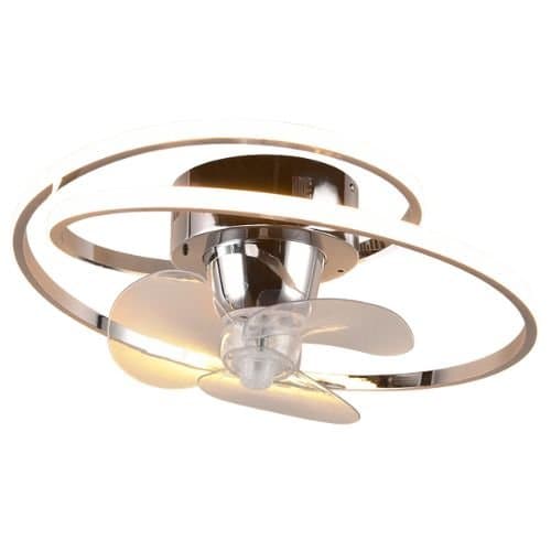 R67252106 Plaf Umea Ventilator 38W LED 4400lm 2700-6500K Cr
