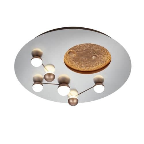 644810107 Plaf Zodiac 42W LED 5100lm 2300-4000K Aluminiu