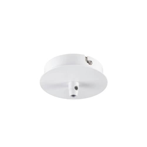 Placă de tavan SLV Fitu pentru 1 cablu de suspendare, albă