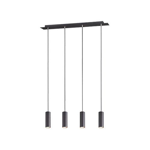 312400432 Corp susp Marley 4xMax.35W GU10 Negru mat