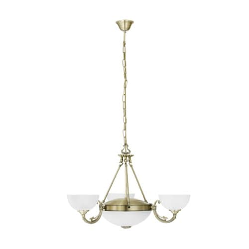 82748 Lustră Savoy 3xMax.40W E14 + 2xMax.60W E27, Brun