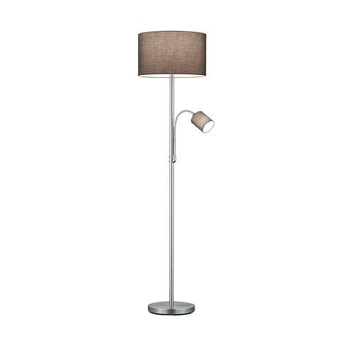 403900211 Lampadar Hotel 1xMax.60W E27 + 1xMax.18W E14 Gri