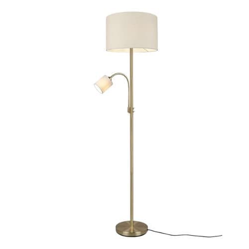 403900208 Lampadar Hotel 1xMax.18W E14 + 1xMax.60W E27 Crem