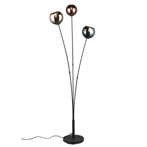 R41303017 Lampadar Sheldon 3xMax.10W E14 Gri/Multicolor