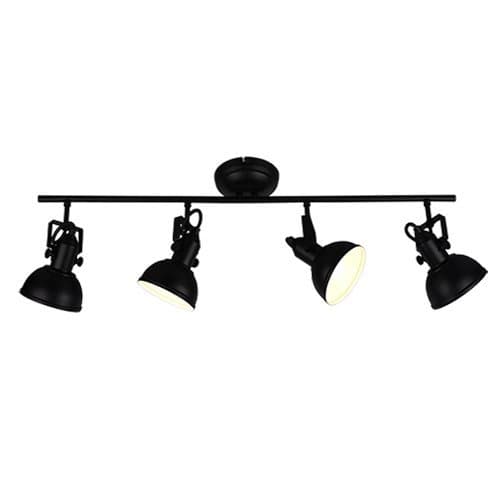 R80154032 Spot Gina 4xMax.40W E14 Negru mat