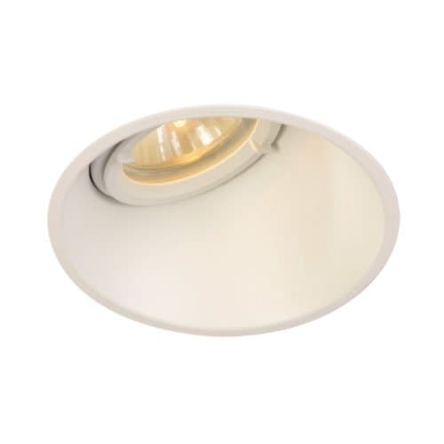 113151 Spot inc Horn 1xMax.50W GU10 rotund Alb