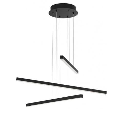9010033 Corp susp Lior 40W LED 2890lm 3000K Negru