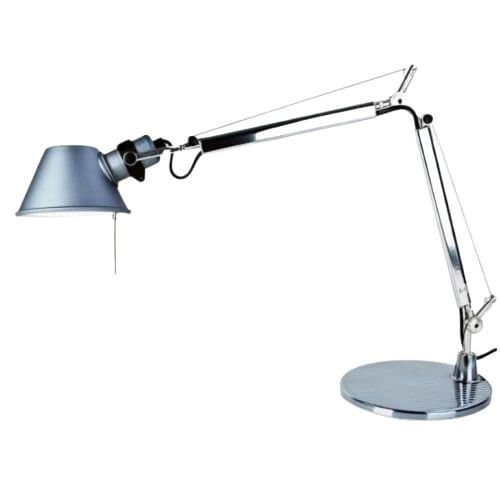 A011820 Lampă birou Tolomeo 1xE14 Gri/Albastru