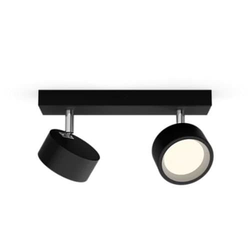 Spot Bracia 2x5.5W LED 1100lm 2700K Negru
