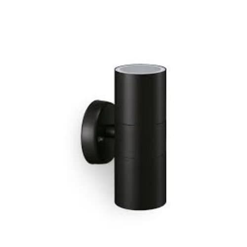 Aplica Philips Kylis 2xGU10, neagră, IP44, iluminare sus/jos