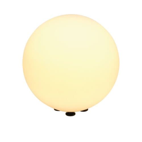 Lampă de grădină SLV Rotoball 40, alb, E27, IP44