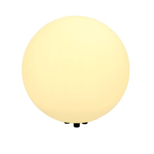 Lampă de grădină SLV Rotoball 50, alb, IP44, E27, 24W