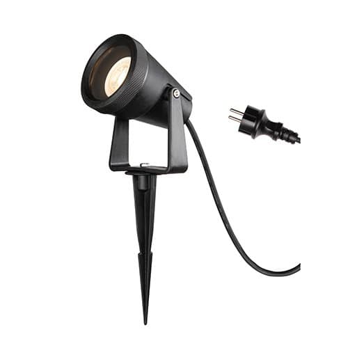 Proiector exterior SLV Samring, negru, GU10 max. 7W, IP65
