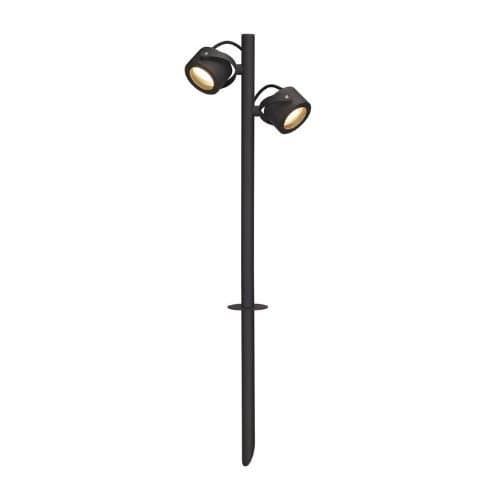 Lampă de grădină SLV Sitra SL 360, antracit, IP44, 2xGX53