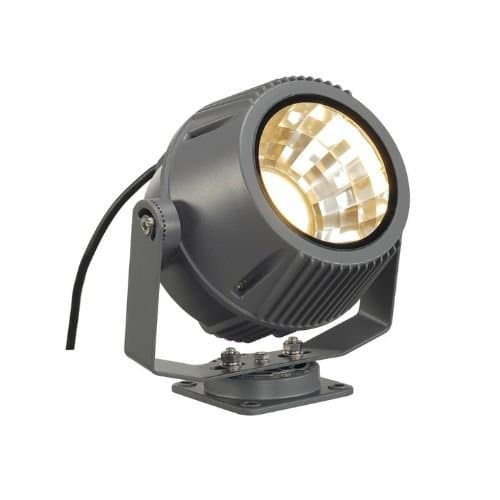 Lampă de grădină SLV Flac Beam, LED 27W, 1600 lm, 3000K, IP65, gri