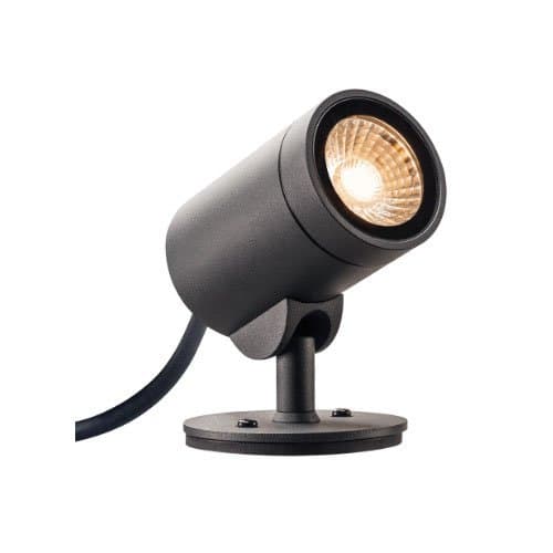 Spot LED SLV Helia, 8W, 480 lm, 3000K, IP55, antracit