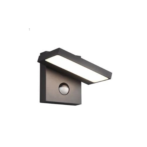 Aplica LED cu senzor TRIO Horton, 8W, 3000K, antracit