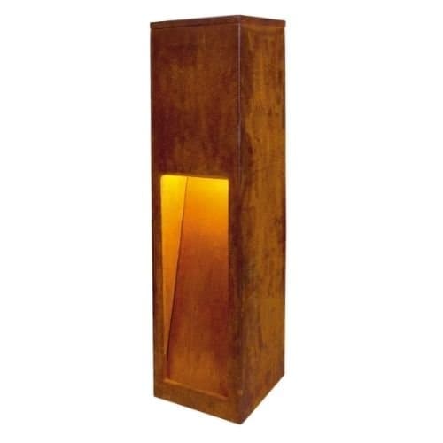 Lampă de grădină SLV Rusty 50, 9W LED, 3000K, finisaj ruginiu