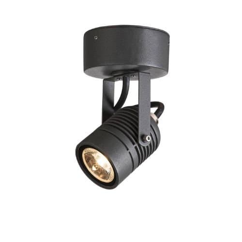 Aplica spot LED SLV, 6W, 400 lm, 3000K, antracit, IP55