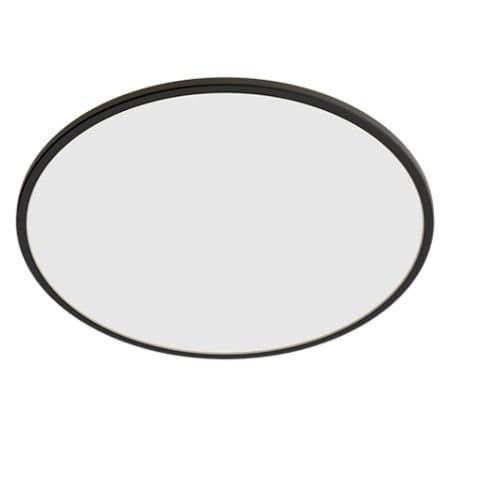 Plafon LED Philips SuperSlim, 15W, negru, IP54, 4000K