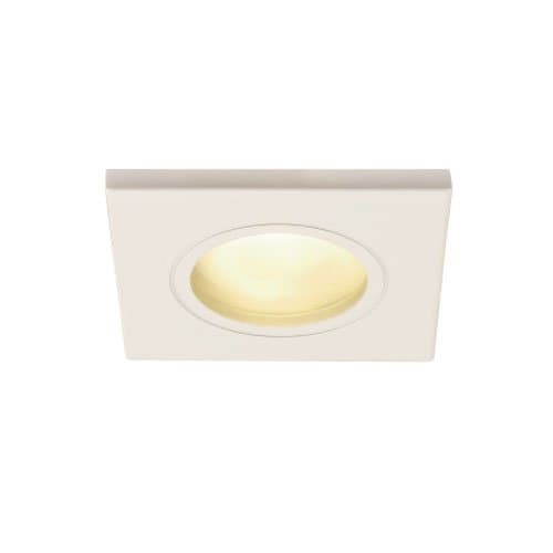 Spot exterior SLV Dolix Out, GU10, alb, IP65, 50W