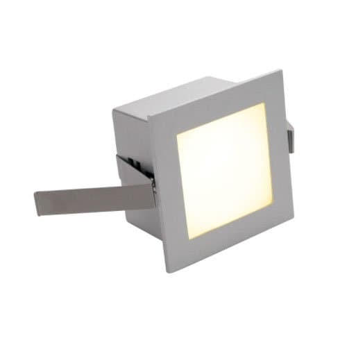 Spot LED încastrat SLV Frame, 1W, 3000K, gri