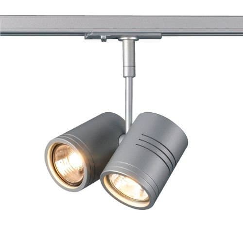 Spot pe șină SLV Bima II, gri, GU10, pentru iluminat direcționat