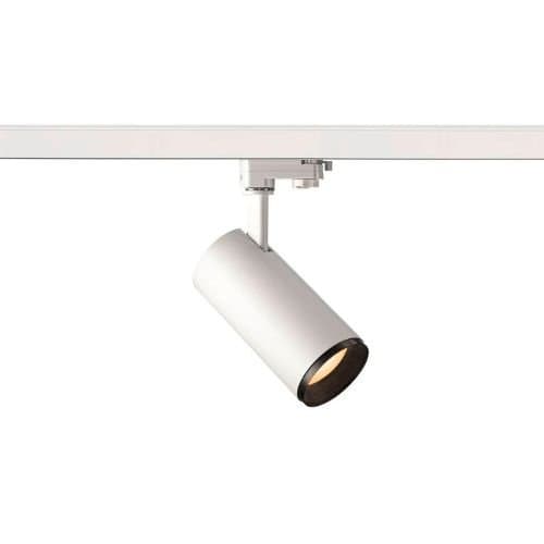 Spot LED pe șină SLV Numinos M, 20,1W, 2700K, alb/negru