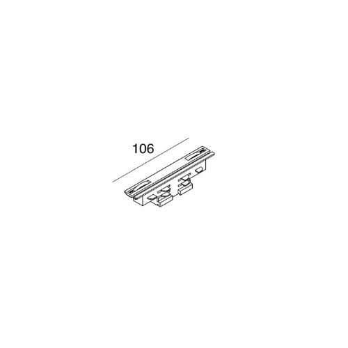Conector de alimentare All-Track NOVALUX, negru, pentru șine de iluminat