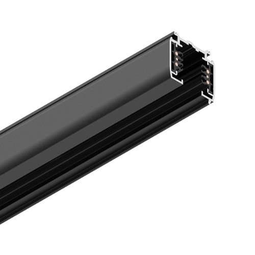 Sina DALI All-Track NOVALUX, neagră, 3000 mm, pentru iluminat profesional