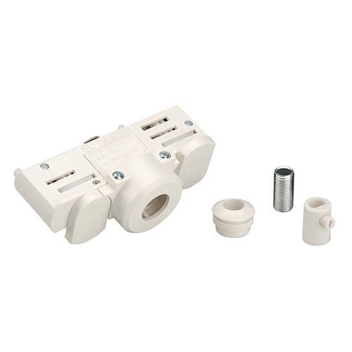 1001542 Eutrac Adaptor pentru șină cu acc de montaj Alb