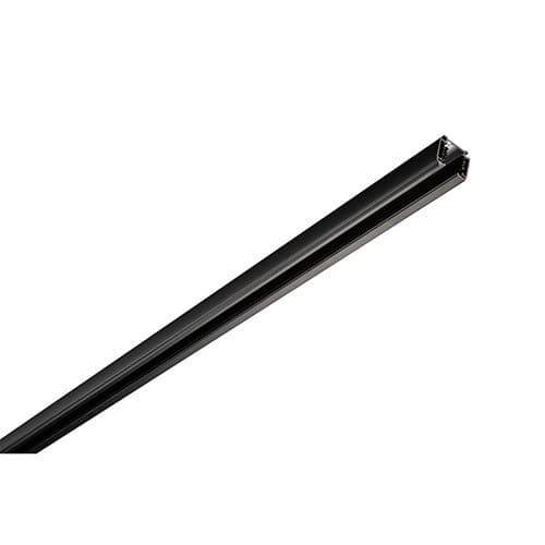 Șină de iluminat SLV S-Track Dali, neagră, 2 m, pentru sisteme profesionale