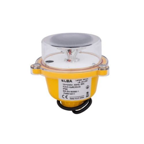 Lampă de balizaj ELBA 6W, 230V, IP66 pentru exterior