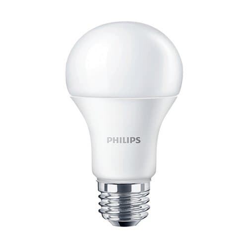 Set 2 becuri LED Philips A60, 10 W (echiv. 75 W), 1055 lm, 4000 K, E27