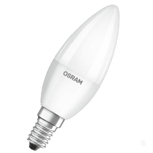 Bec LEDVANCE tip lumânare, 4000K, 5,5W, E14