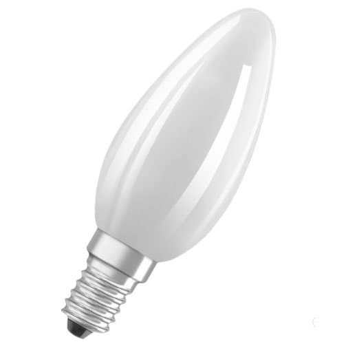 Bec LEDVANCE tip lumânare, 4,8 W, 2700 K, dimabil