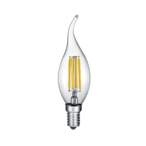 Bec LED filament TRIO BA35, 4W, 2700K, E14