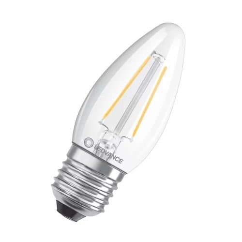 Bec LEDVANCE tip lumânare, dimabil, 2700K, 470 lm, E27