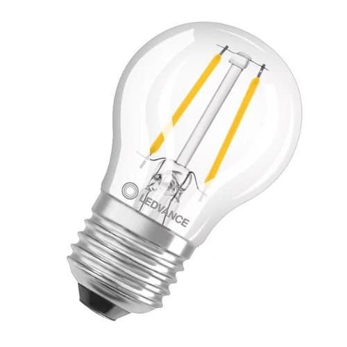 Bec LEDVANCE filament P45, dimabil, 2700K, E27